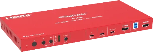 RAV-SW-4x1HU — Two USB-C and two HDMI auto switcher